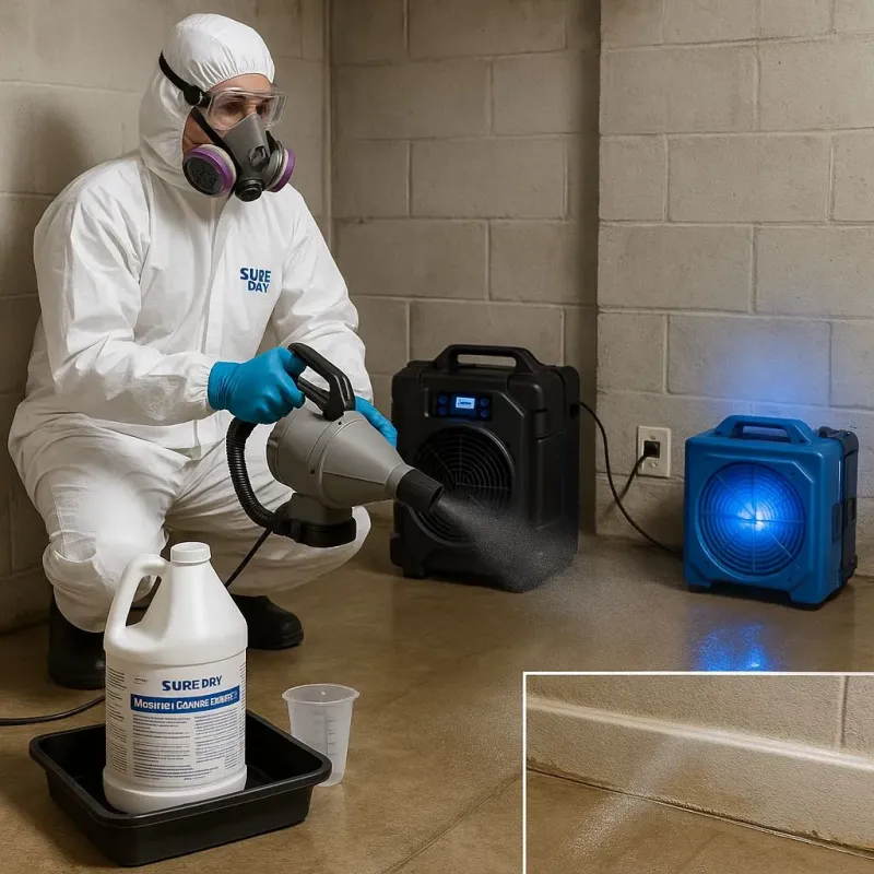 Sanitization and Odor Removal process in Mandan, ND